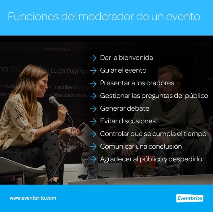 Cómo debe ser el moderador de mi evento Blog de Eventbrite